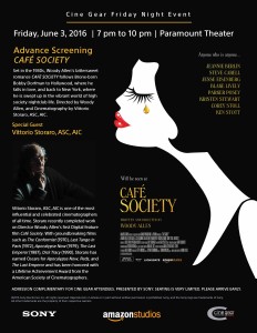 Cafe Society Screening FR3